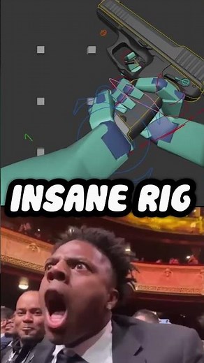 Pistol rig mechanism animation🤯 by @RyanLykos! 🎥🔧