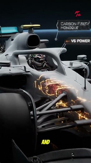 The Complete F1 Car Explained: Aerodynamics, Power Unit & Tech in 30 Seconds | #f1 #explained