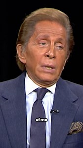 For Valentino, the greatest success was not fame or dresses—but a life that touched people. #CharlieRose #Valentino | Charlie Rose