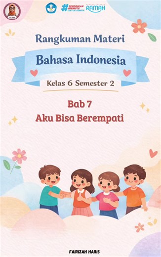 Rangkuman Materi Bahasa Indonesia Kelas 6 Semester 2