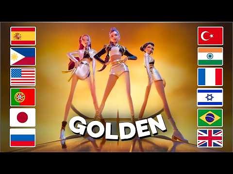 "Golden" in 10 different languages (KPop Demon Hunters) ‪@LinguaMediaa‬