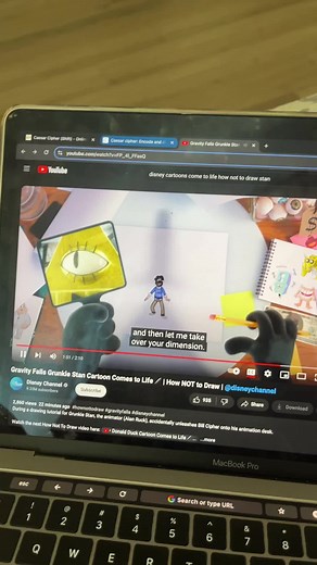 “By translating this code you are hereby agreeing to let bill cipher take permanent control of your mind. Good luck with that! . . . . . #fyp #foryou #foryoupage #disney #hownottodraw #trending #viral #billcipher #stanpines #gravityfalls #babybill #itwastheceasarcipheraequalsd #gf #billcipher #gravityfallsbill #billford #howtodraw #howtonotdraw #grunklestan #stanleypines #stanfordpines