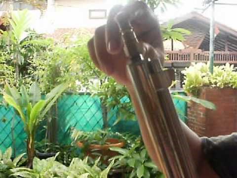 modified airgun , benjamin sheridan 397G CO2 to PCP airgun