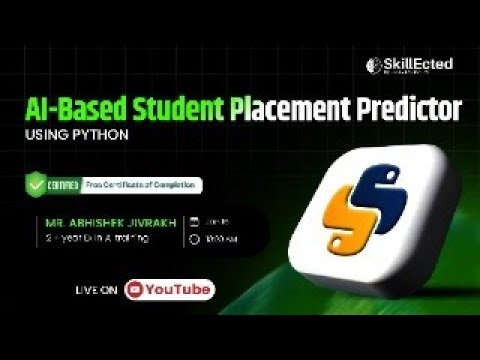 AI-Based Student Placement Predictor Using Python
