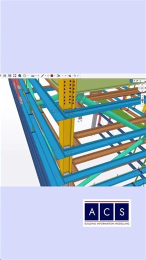 Tekla Structures is more than software it’s the backbone of modern steel detailing #teklastructures