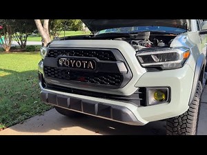 Installing Fog Lights on a Gen 3 Tacoma SR and SR5 Walk Through