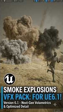 Smoke Explosions VFX Pack Updated in UE5.7