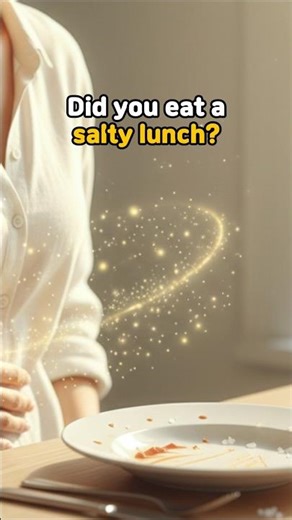 Bloated? Eat This Fruit After Salty Lunch. #shorts #bloating #sodium #potassium