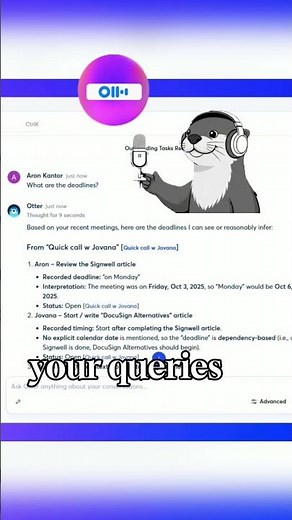 Otter AI Tutorial in 30 Seconds ⚡