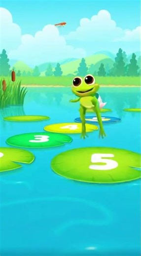 Frog Jump Math Game🐸🍃