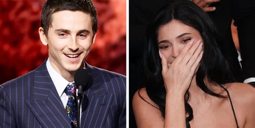 How Kylie Jenner Reacted When Timothée Chalamet Thanked Her in His Critics Choice Awards Speech