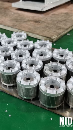 mahkamband.diecast | ROTOR DIE-CASTING MASHINE Motor armature / rotor manufacturing production assembly line including: shaft pressing machine, end cover... | Instagram