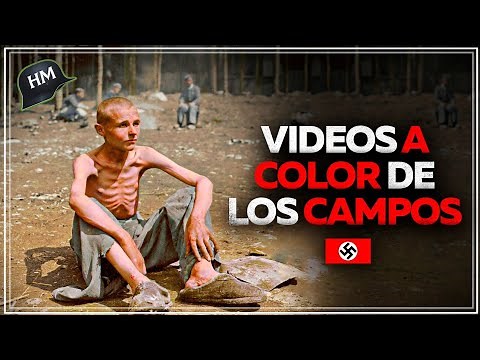 COLOR documentary of the BRUTAL NAZI camp of Bergen-Belsen