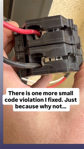 Aaron.Electric | I can’t believe this dryer ever worked. One of the wires was not seated under the clamp at the overcurrent protection device. It’s... | Instagram