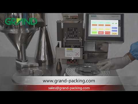 How does semi automatic capsule filling machine work?