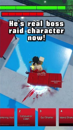 ABA He's A REAL BOSS RAID CHRACTER NOW! #roblox #aba #animebattlearena