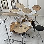Yamaha Stage Custom Birch 5pc Drum Shell Pack With a 20 Kick Drum and 14” Snare Drum in Honey Amber For Students and Working Drummers (SBP0F50HA)