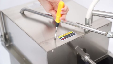 550W 110V Stainless Steel Commercial Fryer Filter Machine, Mobile Fryer Filter Machine, 55L/14.53 Gal Commercial Oil Filler Cart Truck Separator Cooking Oil Filtration System, for Restaurant