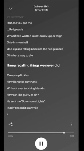 Guilty as Sin? 🖤 Taylor Swift – LyricsTaylor Swift Guilty as Sin? Lyrics | Emotional TTPD Song