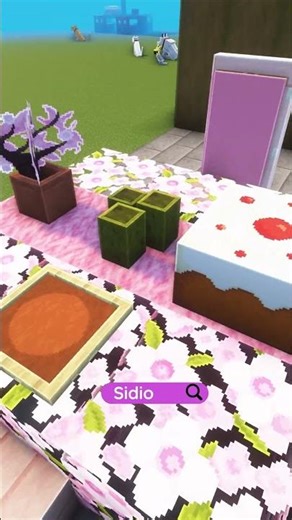 Minecraft Dining Table 🍽️ #shorts