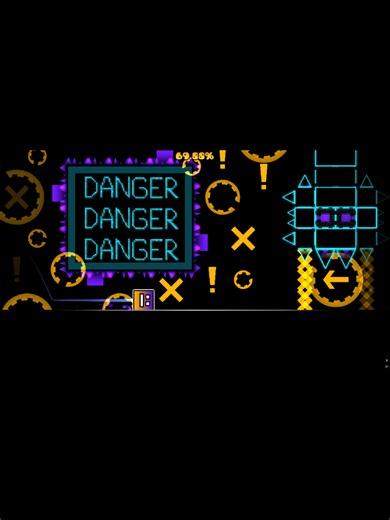 The Final Version of My Impossible Geometry Dash Level