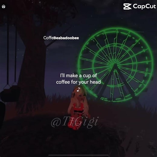 Coffee ~ Beabadoobee Lyrics #roblox #robloxmusic #robloxedit