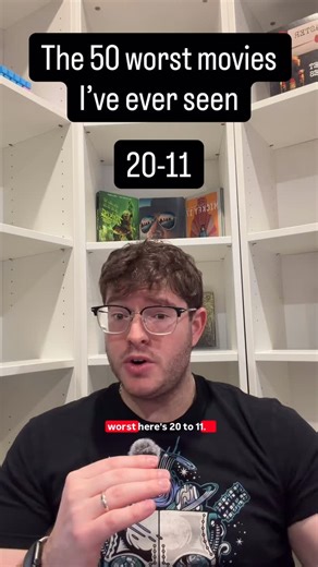 Josh on Instagram: "Continuing my list of the 50 worst movies I’ve ever seen. Here are picks 30-21. What are some of the worst movies you’ve seen? #whattowatch #filmtok #fyp #letterboxd #movietok"