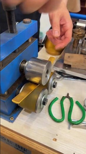 Perfect Curves in Seconds: Manual Gold Bangle Bending Machine | Tooltos