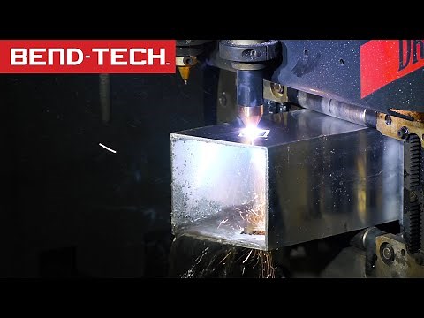 Bend-Tech Dragon A400 - FABTECH 2019 cutting demo