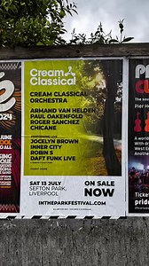 5 weeks today until CREAM CLASSICAL at Liverpool's Sefton Park with Kaleidoscope Orchestra, Armand Van Helden, Paul Oakenfold, Roger Sanchez, Jocelyn Brown, Inner City, Robin S and Daft Funk many many more! Don't miss out on this incredible party in the park! | Cream