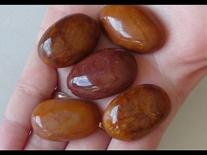TUTO Ambre pâte polymère fausse pierre , Comment faire les ambres en fimo ?