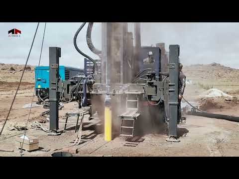 High Pressure DTH Drilling for Water Well