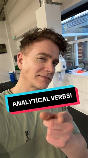 Employ a range of ANALYTICAL VERBS to elevate your analysis - you can say ‘Shows’, just try to limit. Analytical verbs will force you to say a little bit more! What does this video illustrate? 👾🤖#englishtips #gcserevision #englishlanguage #gcseenglish #examrevision