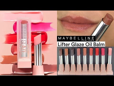 Maybelline Lifter Glaze Oil Balm // LIP SWATCHES & REVIEW
