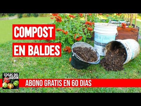 How to make compost in a 5 gallon bucket