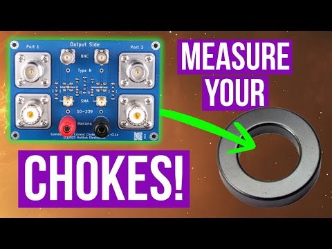 No Guesswork! Measure Common Mode Chokes using a NanoVNA