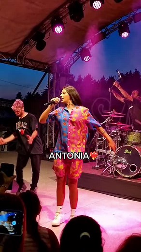 Antonia Live Concert Performance on Stage