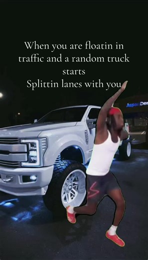 Funny Traffic Lane Splitting Meme