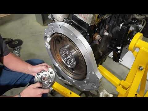 OM60X Conversion Series: Manual Transmission Adapter Installation