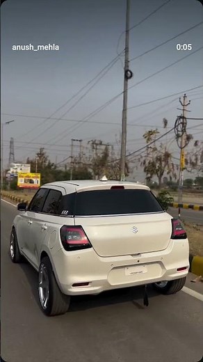 new Swift modify alloy wheels star wale 🚘⚠️🔥