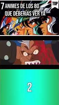 7 Animes de los 80 que DEBERÍAS ver | 2 #anime