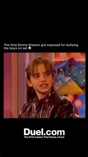 G boys problems on Instagram: "In a 2003 clip from *Live with Kelly and Michael* (then *Live with Regis and Kelly*), a young Emma Watson, around 13 and fresh off *Harry Potter and the Chamber of Secrets*, appeared alongside Daniel Radcliffe and Rupert Grint to promote the film. When asked about on-set dynamics, Watson giggled and admitted to "bullying" the boys, recalling how she'd take charge during scenes, correcting Radcliffe's wand movements or Grint's improvised lines with a bossy, "No, do 