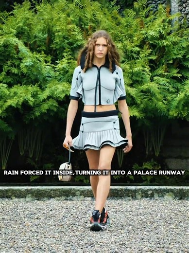 Louis Vuitton show changed last minute #runway #fashion #louisvuitton #fashionweek