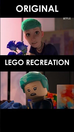 Brooklynn's Deadly Atrociraptor Portrait LEGO Scene by Scene Comparison2 | Chaos theory 3D Animation