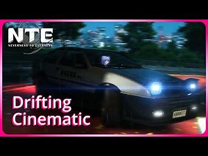『NTE』Initial D Drifting Cinematic Ray Tracing 4K