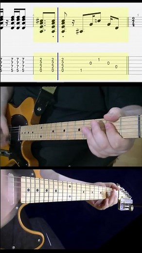 Guitar Tab Every Little Thing She Does Is Magic by The Police #guitarriffs #guitartabs #thepolice