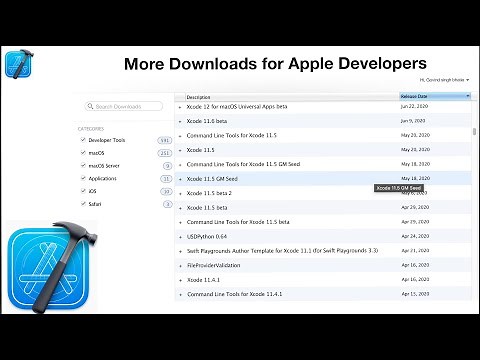 How to download older version of Xcode