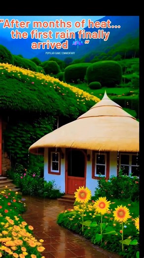 First Rain of the Season | Beautiful Rain View ☔#rain #nature #monsoon