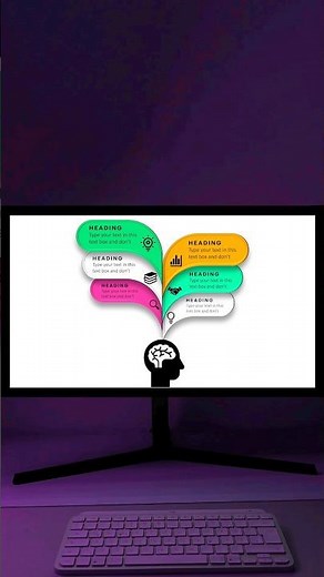 79 Infographic slide in PowerPoint Num 2 #powerpoint #tutorial #morph