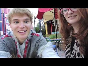 Flying on Dumbo with Amanda and reciting lines from the Aristocats